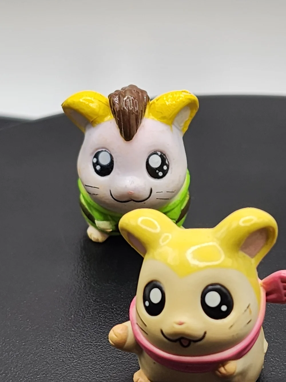 Vintage Hamtaro Figures Lot Pashmina Bijou Dexter Maxwell Costume Epoch Toy 2000